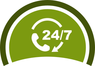 24/7 emergency services icon